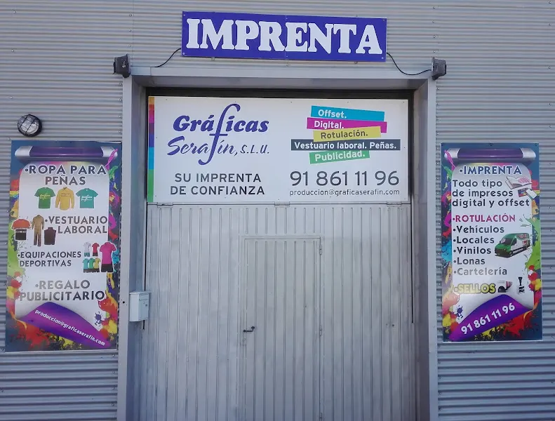 Gráficas Serafín - Diseñador gráfico en San Martin de Valdeiglesias - foto 2