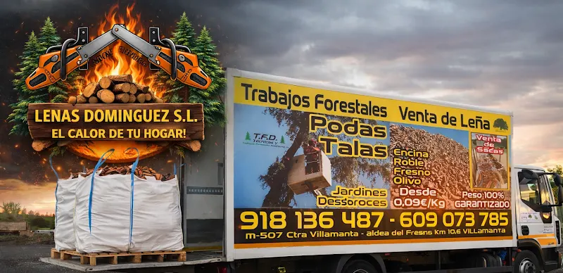 Leñera Dominguez - Venta de leña - Servicio forestal en Villamanta - foto 2