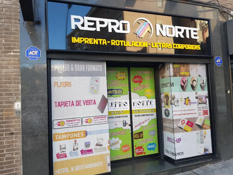 REPRONORTE Artes Gráficas Rotulación - Madrid