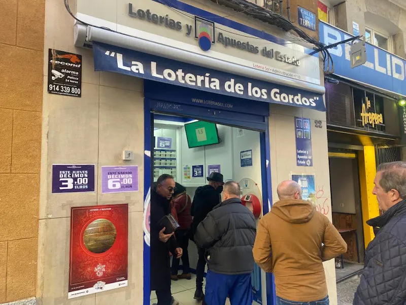 Lotería Sol 'Lotería de los gordos' - Madrid
