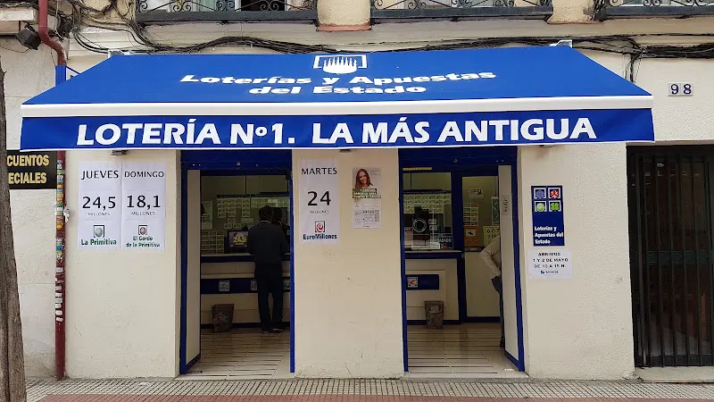 Administración de lotería n°1 (La más antigua) - Madrid