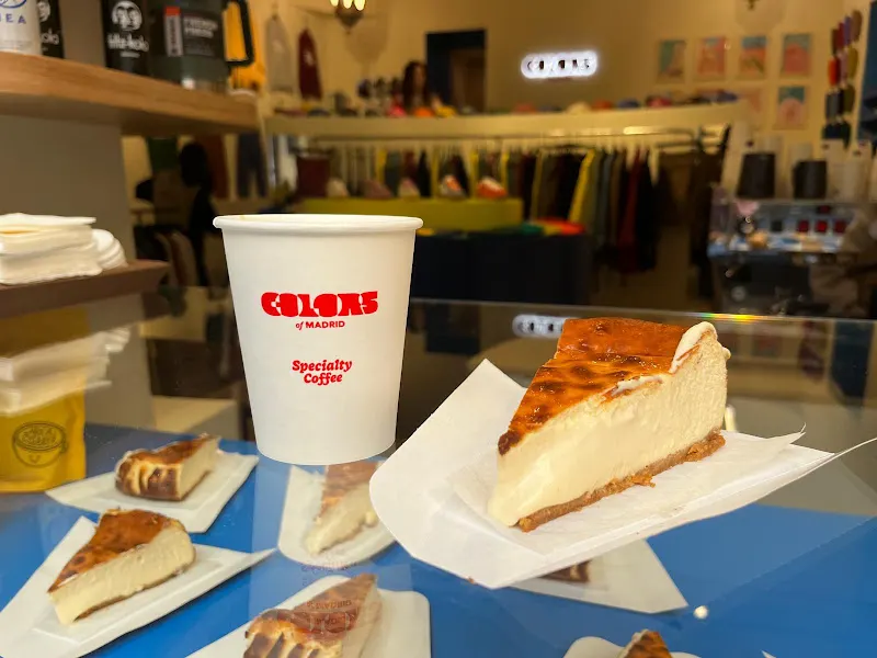 Colors of Madrid Coffee & Cheesecake