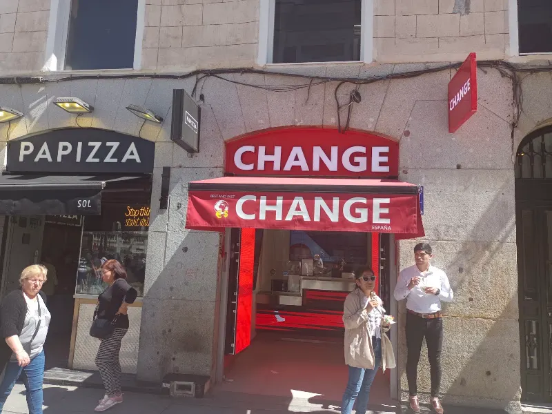 Best and fast change - Madrid