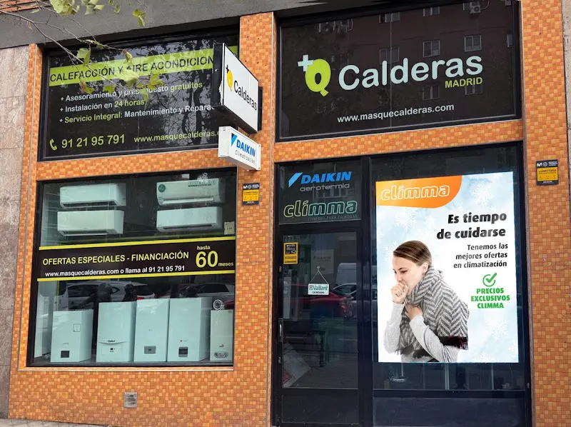 + Q Calderas | Instalación de Calderas Saunier Duval, Vaillant, Junkers en Madrid - Madrid