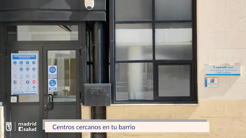 CAD de Latina. Centro de Atención a las Adicciones - Madrid