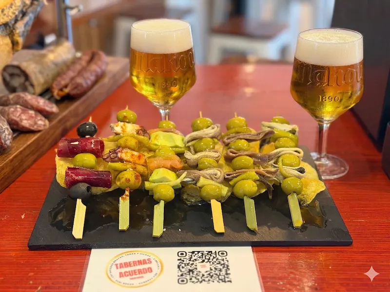 ⭐ TABERNA ACUERDO FUENCARRAL ⭐ Mejores Gildas de Madrid⭐