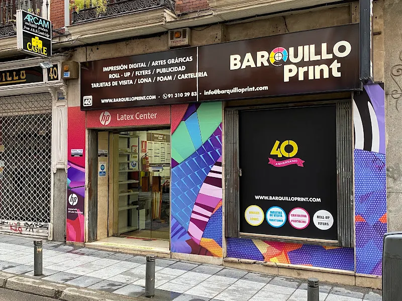 Barquillo Print - Madrid