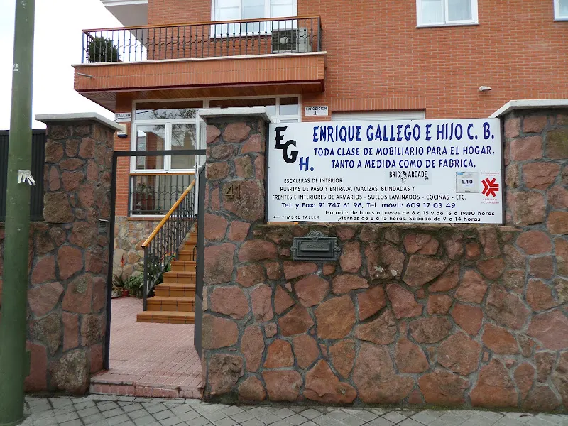 Enrique Gallego e Hijo C.B., Carpintería-Ebanistería - Madrid