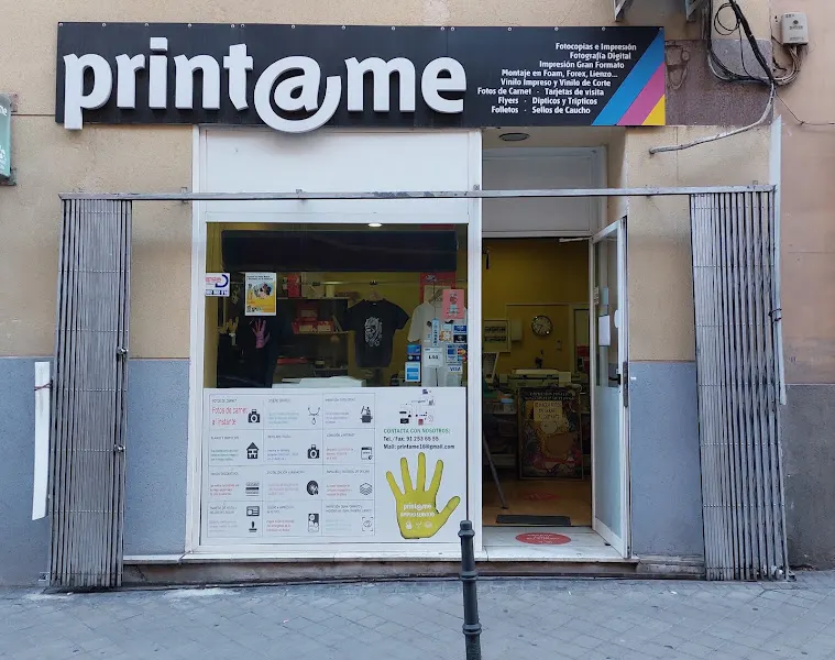PRINTAME Tienda de impresión, copisteria, personalización - Madrid