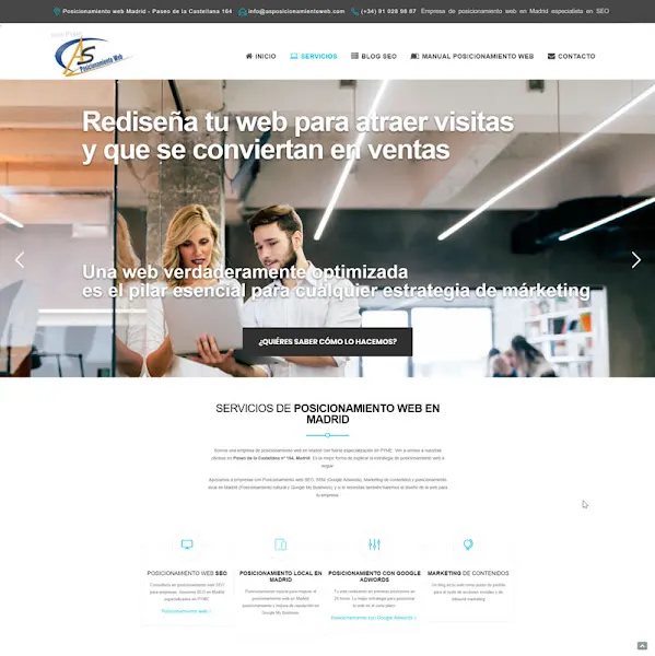 As Posicionamiento Web | Agencia SEO en Madrid