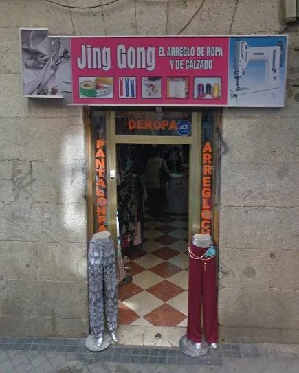 Jing Gong: arreglo de ropa y calzado