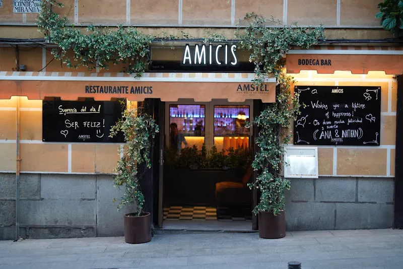 Restaurante Amicis - Mercado San Miguel - Madrid