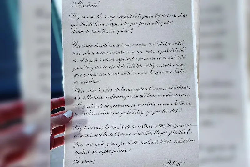 Lourdes Peralta Caligrafía - Madrid