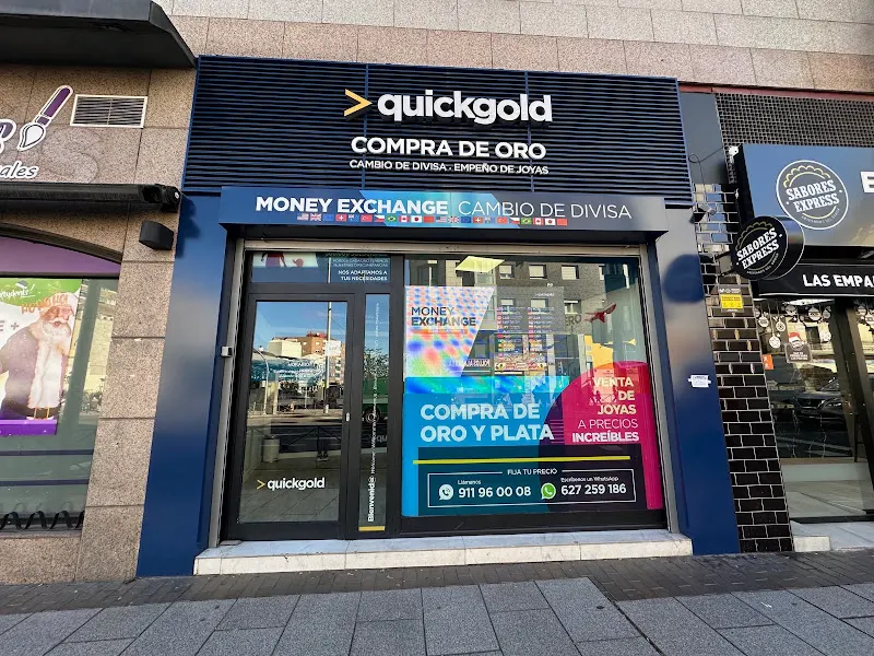 Quickgold Madrid (Tetuán) - Compro Oro | Casa de Cambio - Madrid